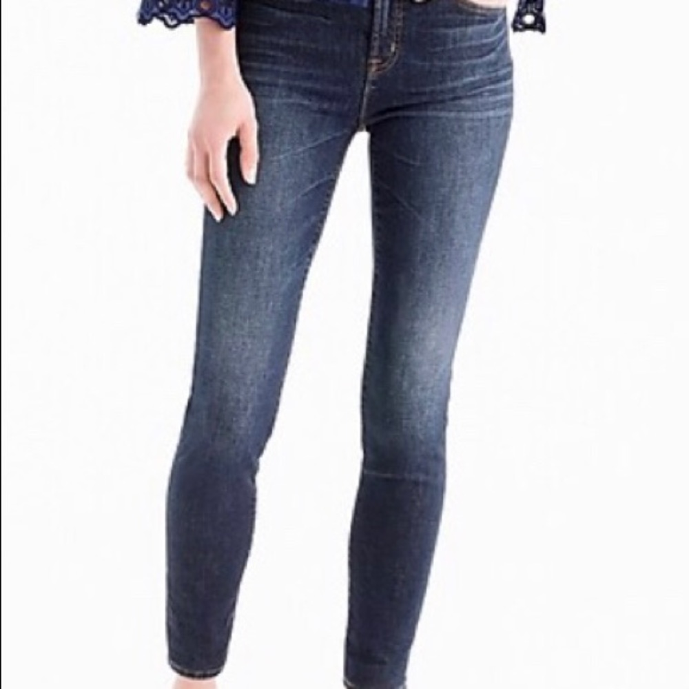 J.Crew High Rise Toothpick Jean